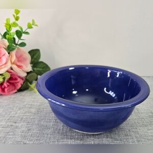 Pyrex 7" #322 Dark Blue Rainbow Mixing Nesting Bowl 1 L